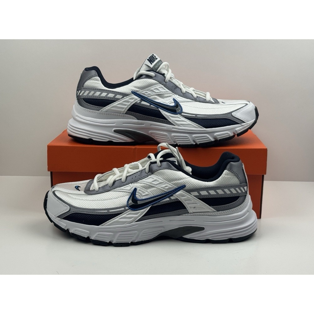 Nike Initiator Sneakers Men's Size 13 White/Obsidian/Cool Grey 394055-101